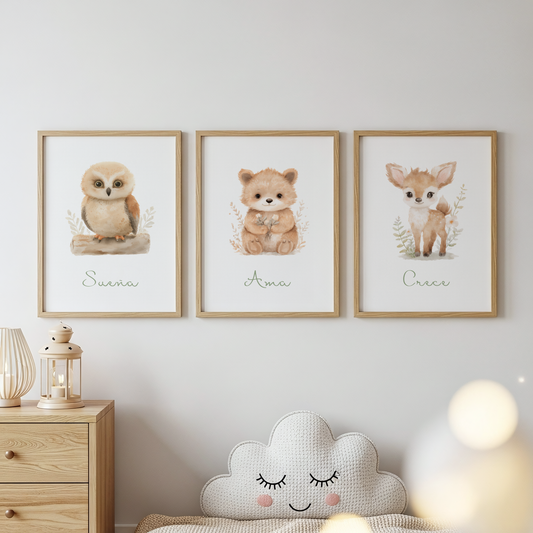 Sueña Ama Crece - Láminas imprimibles (set de 3)