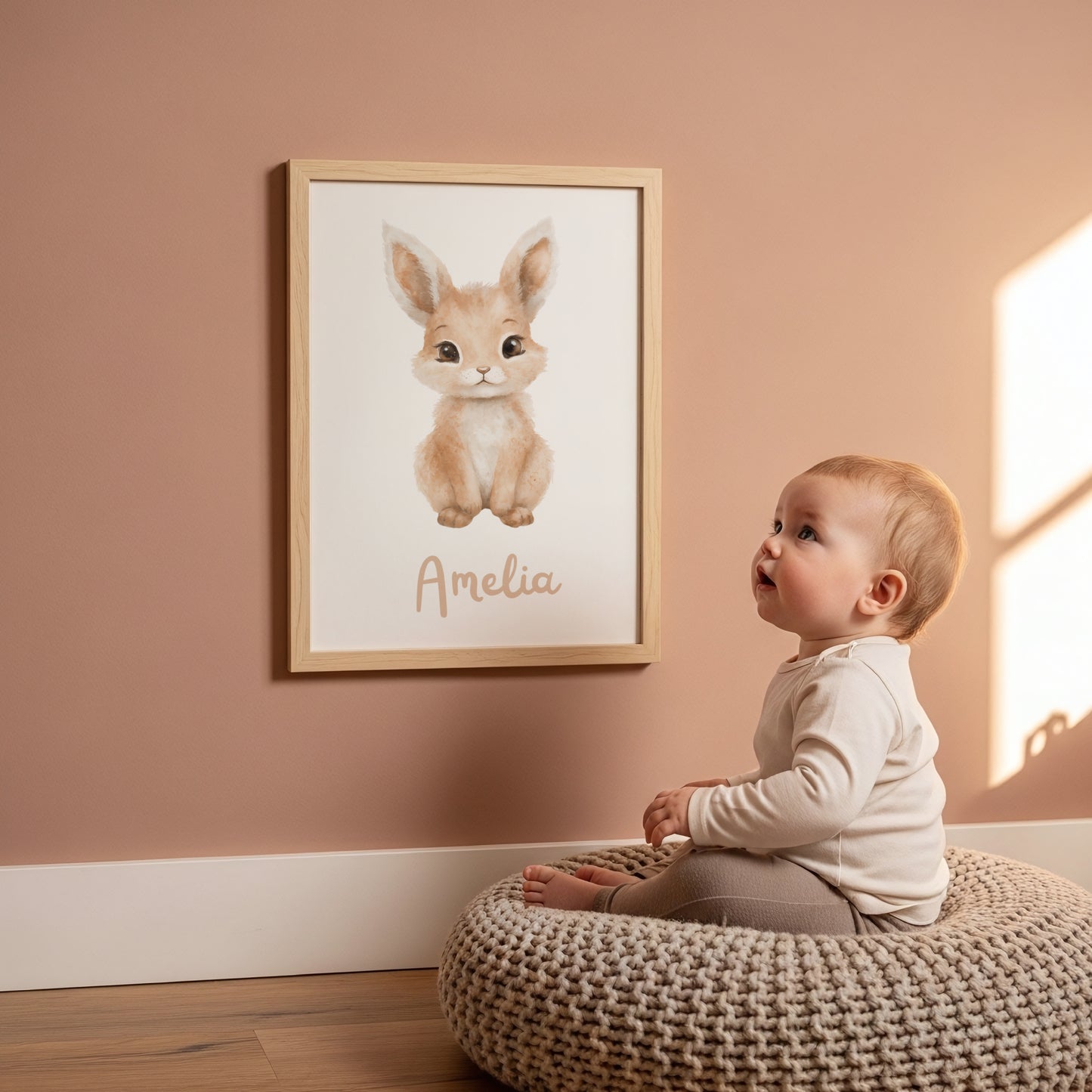 Lámina personalizada ¨Animalitos del Bosque¨ - Arte digital imprimible