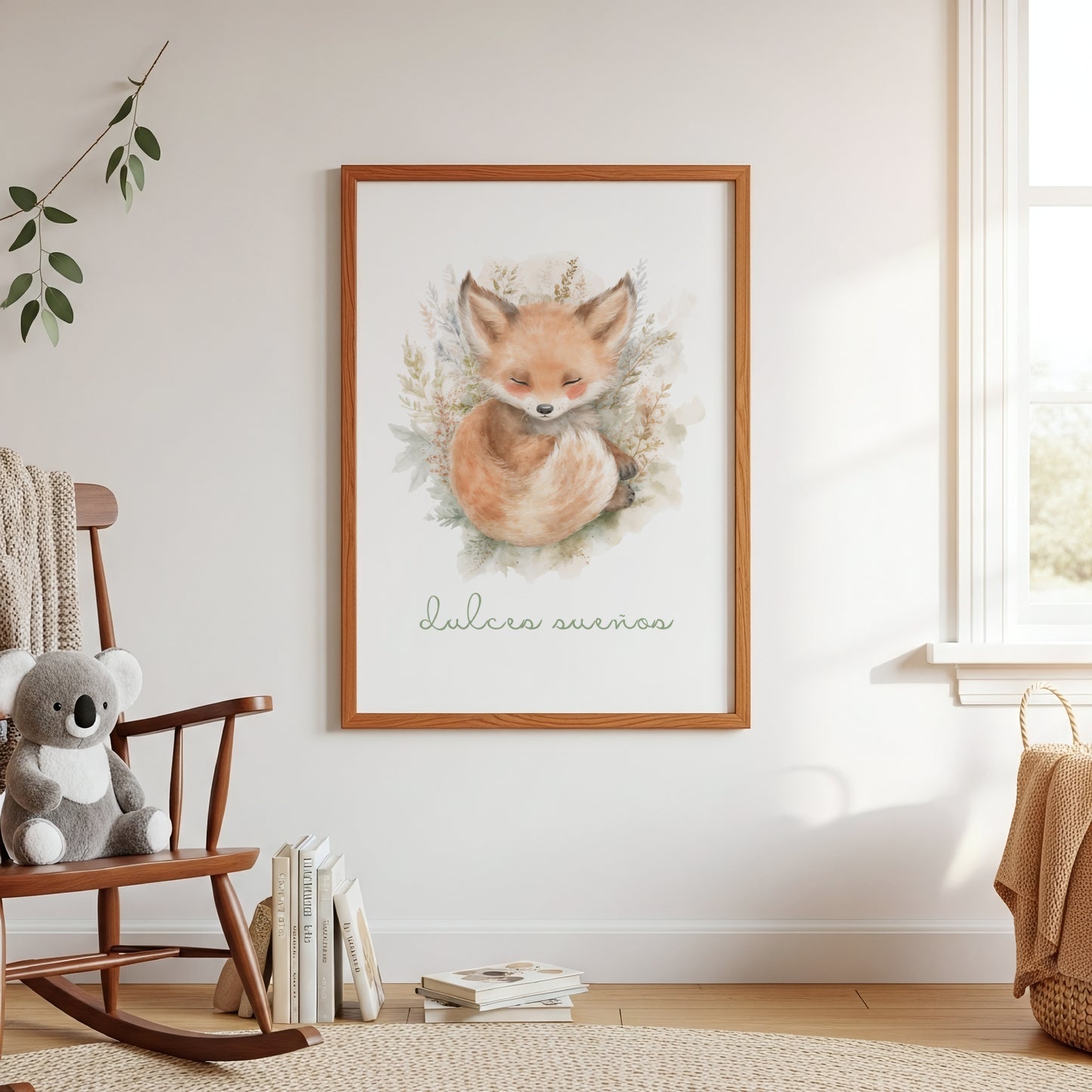 Lámina Dulces Sueños - Arte digital imprimible